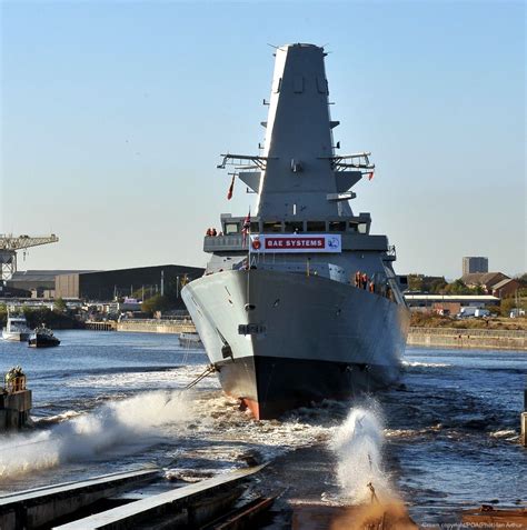 HMS Duncan D 37 Type 45 Daring class Guided Missile Destroyer Royal Navy | Royal navy ships ...