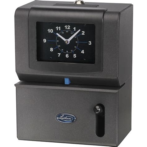 Lathem Heavy-duty Front-feed Manual Time Clock --LTH2121