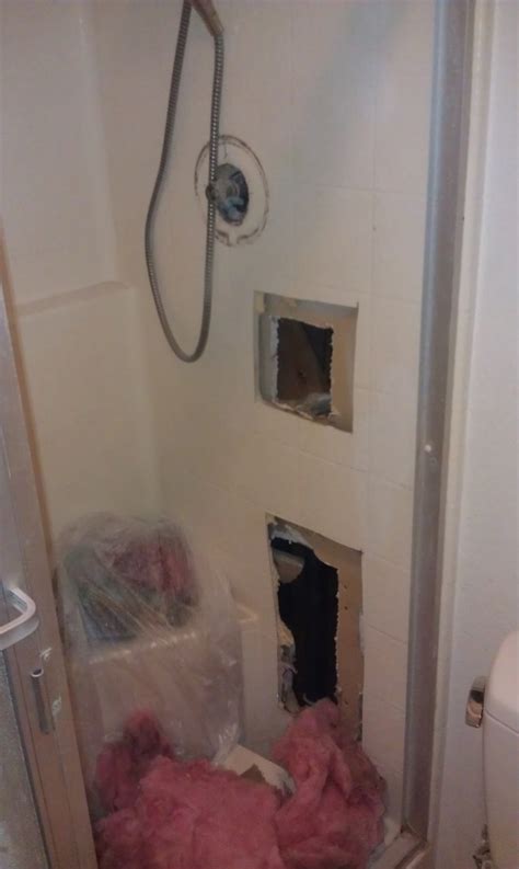 Fiberglass Shower Repair - Plumbing - DIY Home Improvement | DIYChatroom