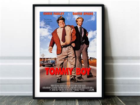 Tommy Boy Movie Poster Classic 90's Vintage Wall Film | Etsy