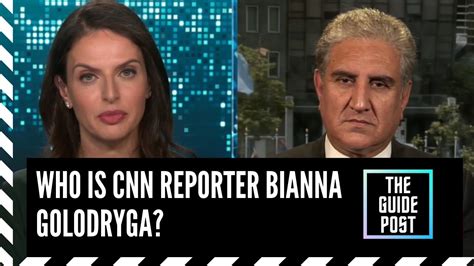 Who is cnn reporter bianna golodryga || shah mehmood interview || The Guide Post - YouTube