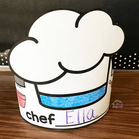 Free Printable Chef Hat - Primary Playground