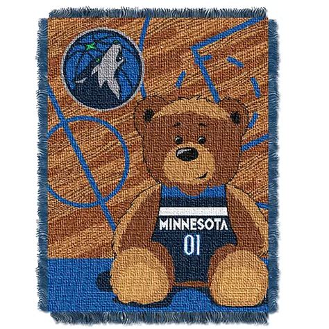 Minnesota Timberwolves Baby Jacquard Throw