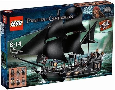 Pirates of the Caribbean The Black Pearl Set LEGO 4184 - Walmart.com