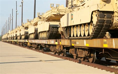 Tanks arrive on tracks to replenish inventory | Article | The United States Army