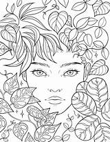 Digital Coloring Page Plant Crazy Lady  Etsy sketch template