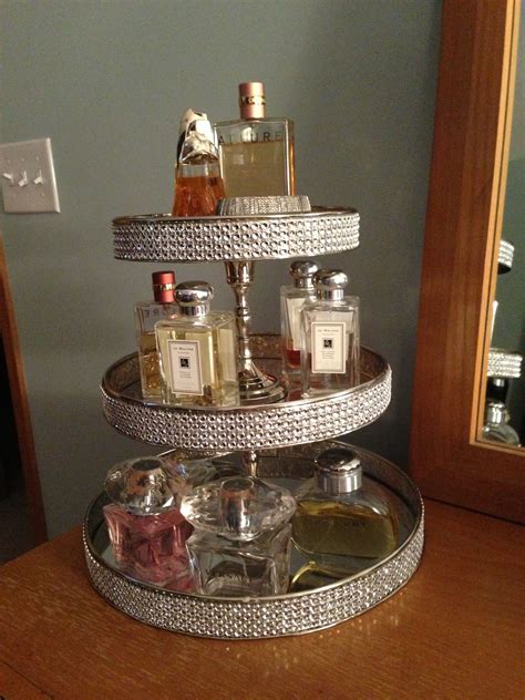 DIY perfume tray | Perfume tray, Perfume organization, Perfume display