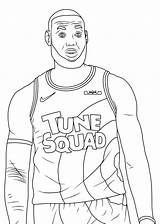 Printable Lebron James Coloring Page  Free Pages sketch template