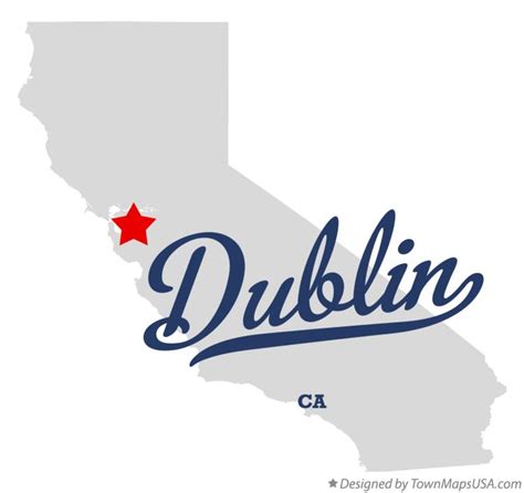 Dublin California Zip Code Map - United States Map