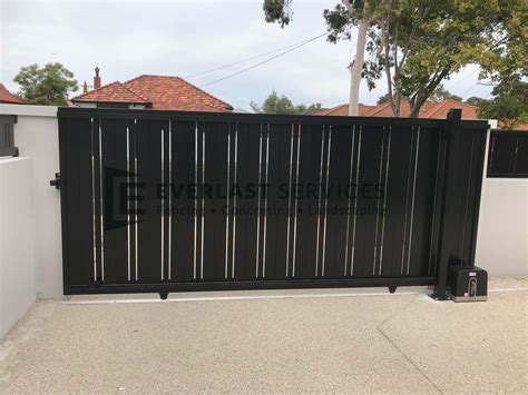 Sliding Gates Melbourne - Electric Sliding Driveway Gate