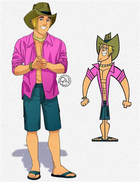 Artist Redraws 20 Total Drama Island Characters In A More Realistic Way - Daily News