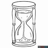 Hourglass Coloring Page  Easy Drawing Guides sketch template