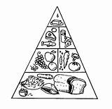 Food Pyramid Coloring Pages  Home sketch template