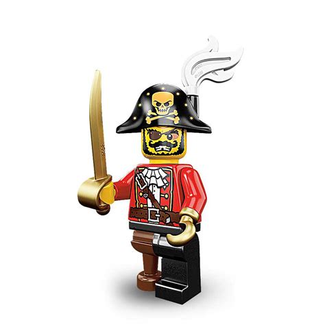 Pirate Captain - LEGO Minifigures Series 8 set 08-15