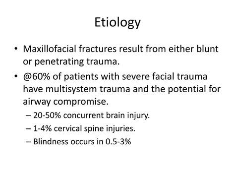 PPT - FRACTURES OF MAXILLA AND MANDIBLE PowerPoint Presentation, free download - ID:2395205