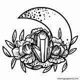 Crystal Coloring Pages Printable For Free Download sketch template