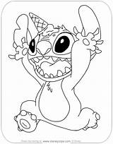 Disney Stitch Coloring Pages Print sketch template