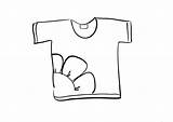 Polo Shirt Coloring Page sketch template