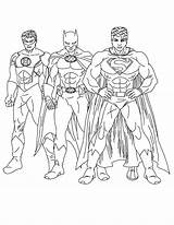 Superman And Friends coloring Page  Download Print Or Color Online sketch template