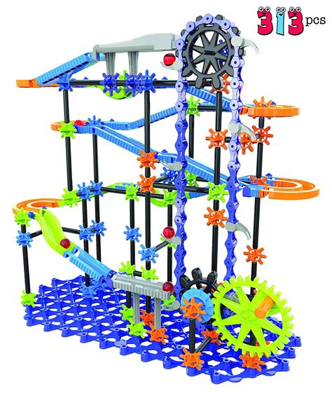 Discovery Kids Ultimate Marble Race Toy for Kids 313 Pieces | Stimulates Creativity, Imagination ...