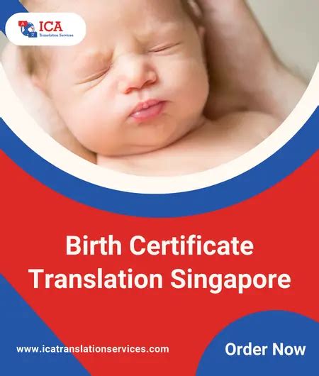 Birth Certificate Translation Services Singapore | Certified Birth Translation