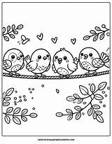 30 Bird Coloring Pages For Kids  coloring sketch template