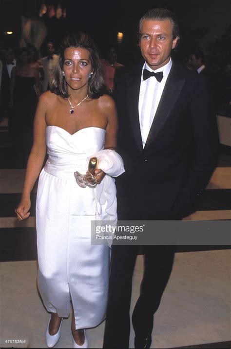 Monaco, , Christina Onassis with husband Thierry Roussel attending... | Athina onassis roussel ...