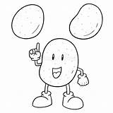 Potato Bug Coloring Pages sketch template