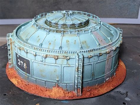 Corpse-starch silo (STL by Grim Dark Terrain) : r/minipainting