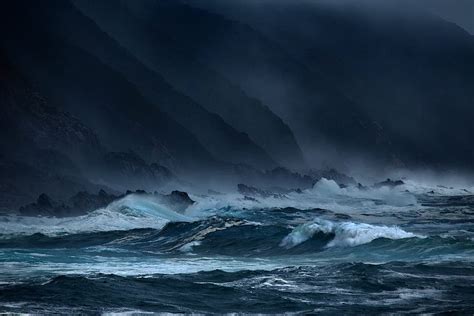 Ocean Storm Background, Dark Ocean Storm HD wallpaper | Pxfuel