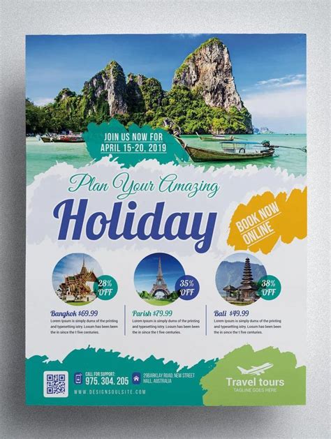 Travel Poster | Travel poster design, Travel brochure design, Brochure design creative