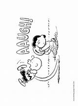Peanuts comic coloring Pages sketch template