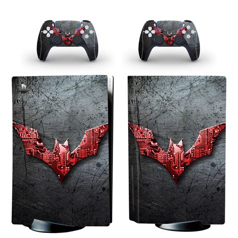 Batman Logo Skin Sticker For PS5 Skin And Controllers - ConsoleSkins.co