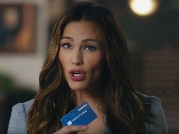 Capital One Venture Card Jennifer Garner in Library Commercial