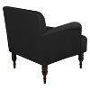 Accent Chair Velvet Black - Skyline Furniture® : Target