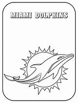 Miami Dolphins Logo Coloring Page & coloring book sketch template