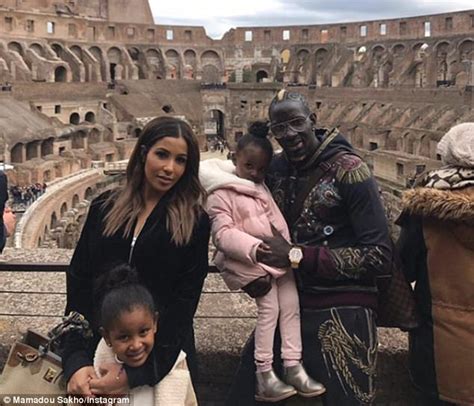 Mamadou Sakho enjoys family trip to Colosseum | Daily Mail Online