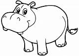 Hippo Coloring Pages Printable For Free Download sketch template