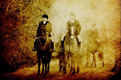 Vintage Hunting Scene Free Stock Photo - Public Domain Pictures