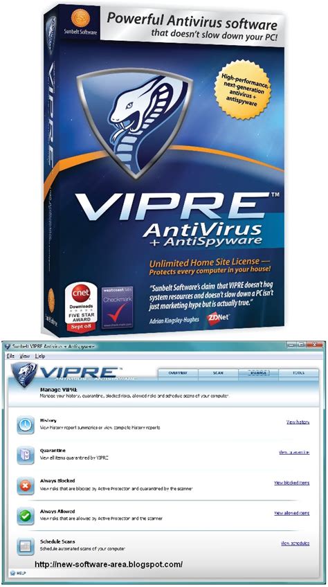 New Software Area: Free Download VIPRE Antivirus 5.0.5074 Full Version