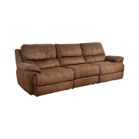 Havertys Leather Power Reclining Sofa | Baci Living Room