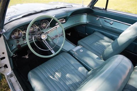 1962, Ford, Thunderbird, Convertible, Cars, White, Classic, Interior Wallpapers HD / Desktop and ...