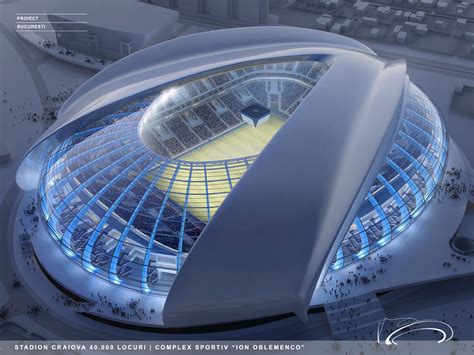 Craiova Football Stadium Proposal / Proiect Bucuresti | ArchDaily