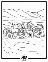 Baja Truck Coloring Pages sketch template
