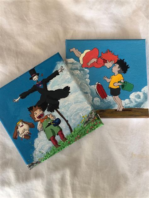 Custom anime canvas painting | Etsy