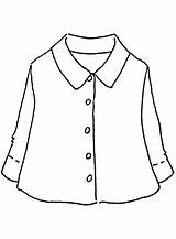 Blouse Coloring Pages Sketch Page sketch template