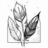 Birds Feathers Coloring Page · Creative Fabrica sketch template