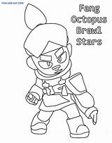 Fang Brawl Stars Coloring Pages  WONDER DAY — For sketch template