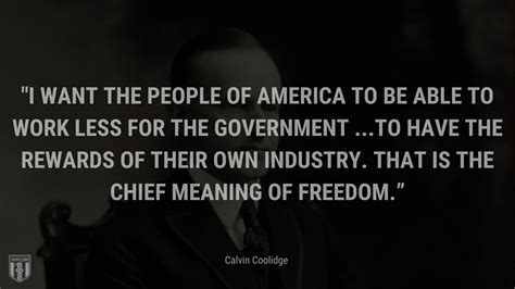 Calvin Coolidge Quotes: Quotes by American President Calvin Coolidge