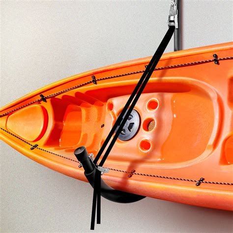 GREAT WORKING TOOLS Kayak Storage Rack, Wall Mount Kayak Rack for Garage, 200 lbs. Capacity ...